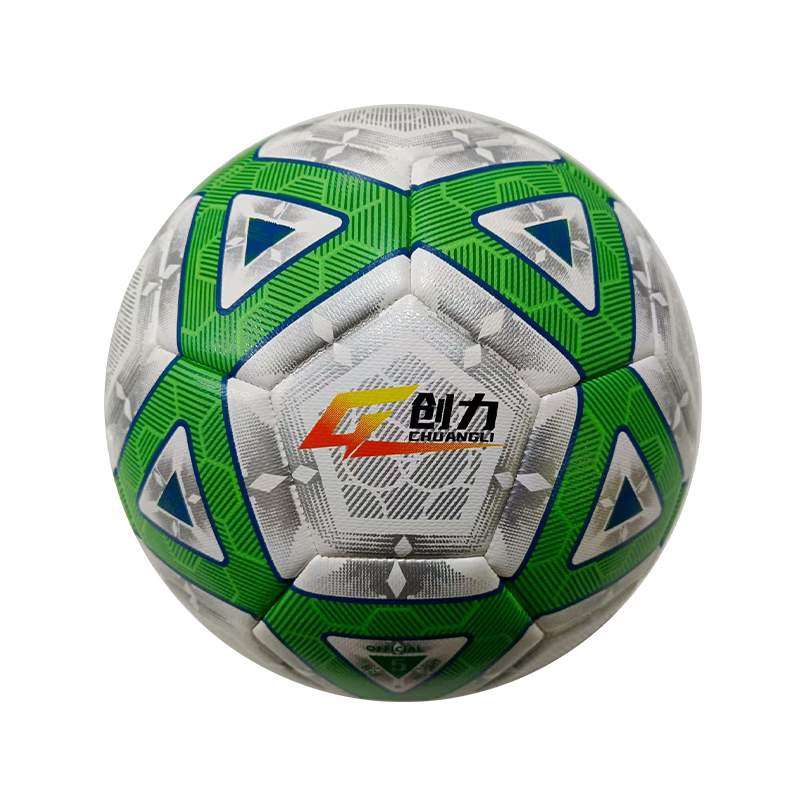 How does the PVC 3.5 Litchi Pattern Football enhance the training and match experience with its professional texture and durable materials?
